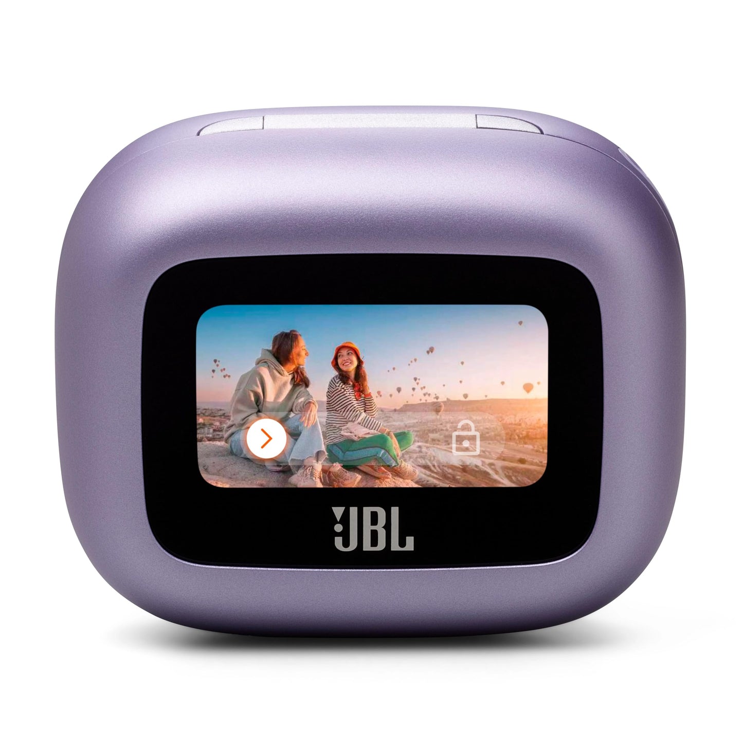 JBL Live Beam 3, Écouteurs sans fil avec oreillettes, Bluetooth, jusqu'à 48 h d'autonomie, Réduction de Bruit Active, son haute fidélité JBL Signature, étanches à l'eau IP55, bleu