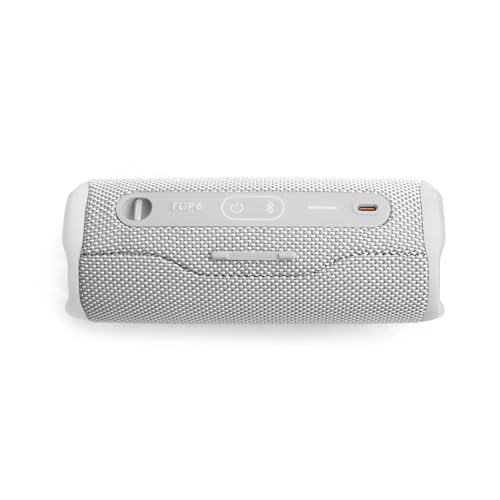 JBL Flip 6 – Enceinte Bluetooth portable et étanche à l'eau et à la poussière, haut-parleur haute fréquence pour des basses profondes, 12 heures d'autonomie, en bleu