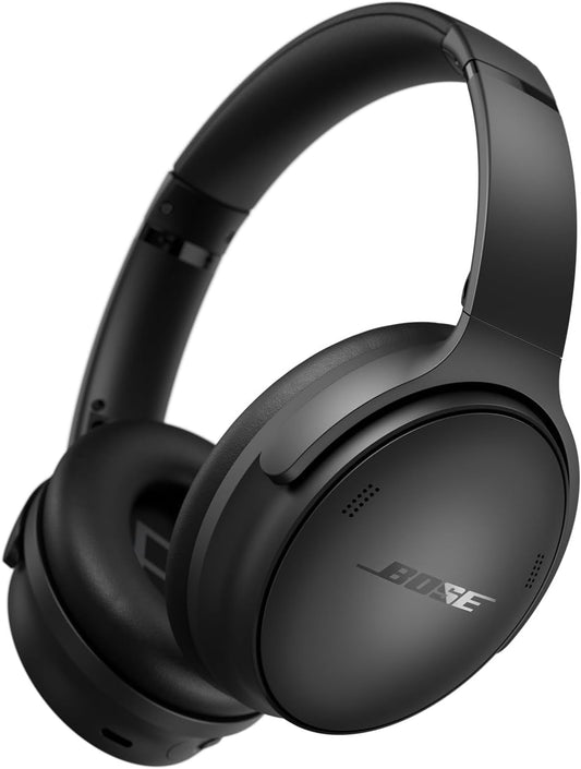 Bose QuietComfort SC Casque sans Fil à réduction de Bruit, Casque Supra-aural Bluetooth avec Une autonomie allant Jusqu’à 24 Heures, avec Étui Souple, Noir