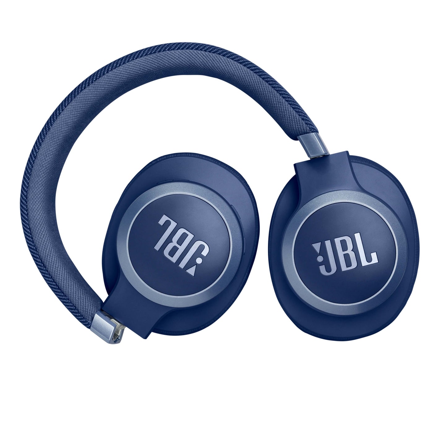 JBL Live 770NC Casque circum-auriculaire, Réduction de Bruit Adaptative, Smart Ambient, jusqu'à 65 heures d'autonomie, bleu