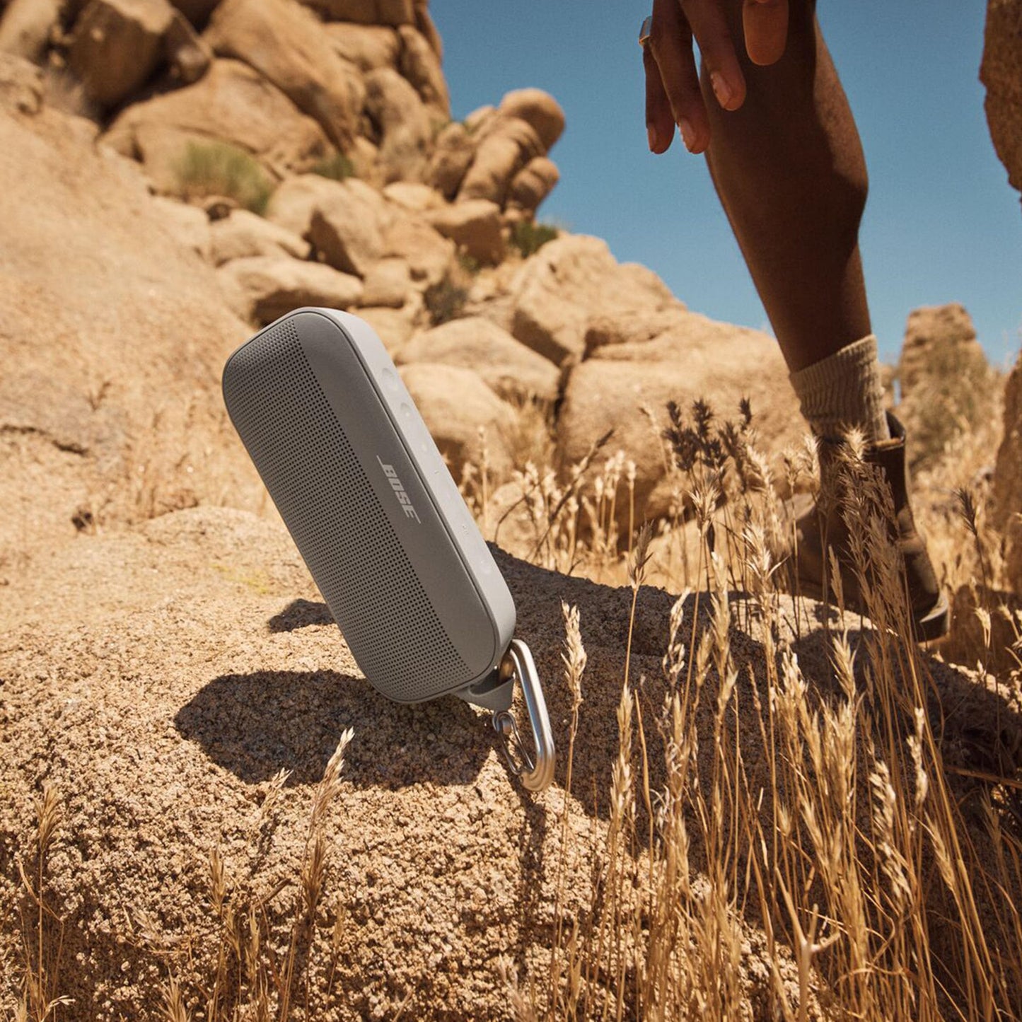 Bose SoundLink Flex (2e génération) Enceinte Bluetooth, Enceinte d’extérieur Portable avec Son Haute fidélité, 12 Heures d’autonomie, Étanche à l’Eau et étanche à la poussière, Bleu Crépuscule